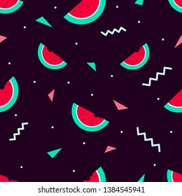90's SUMMER SEAMLESS PATTERN DESIGN