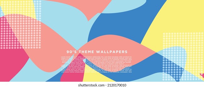 90s Theme Wallpaper.90s Nostalgia Theme Fluid Background