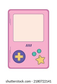 Icono de videojuegos de los años 90 aislado