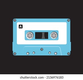 90s Vintage Cassette Tape Vector Image