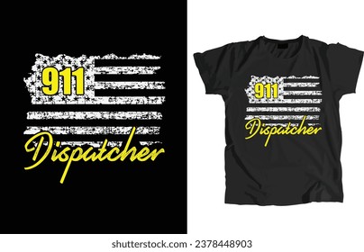 911 Design-Datei für Dispatcher. Diese erlauben, sofort zu drucken oder Bearbeiten, um Ihre Artikel wie T-Shirt, Hoodie, Mug, Pillow, Decal, Telefon, Tote Bag, Mobile Popsocket etc. anzupassen.