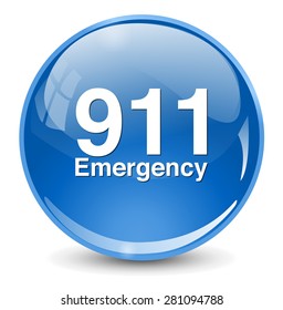 911 Emergency Button Stock Vector (Royalty Free) 281094788 | Shutterstock