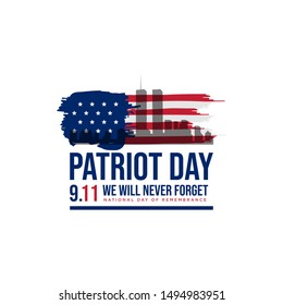 911 patriot day background patriot day september vector image. 