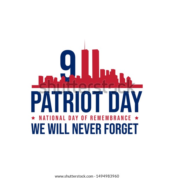 911 patriot day background patriot day september vector\
image.  