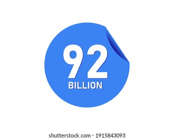 92.000 millones de textos sobre la pegatina azul