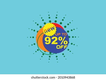 92% de descuento en el diseño del logotipo de la nueva oferta