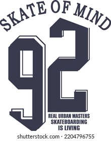 92 skate of mind college style