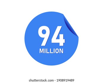 94 millones de textos sobre la pegatina azul