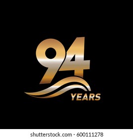 94 Years Anniversary Celebration Design
