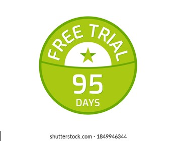 95 Days Free Trial logo, 95 Day Free trial image