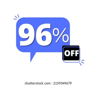 96 % Rabatt bei blauem 3D-Gedanken-Blasendesign 