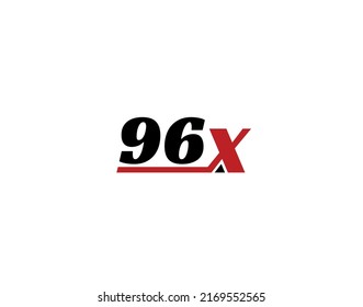 96X, X96 Logo de la carta inicial