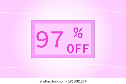 97 percent discount pink squares mothers day for offers and promotions