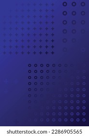 980-1990s Retro Style Abstract Gradient Geometric Background