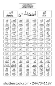 99 Names Of Allah EPs, Asma Ul Husna, Names Of Allah 