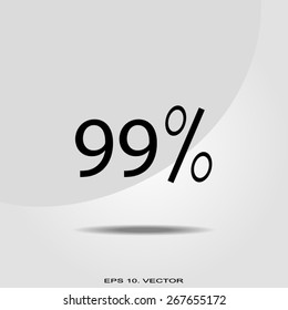 99 percent