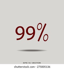99 percent