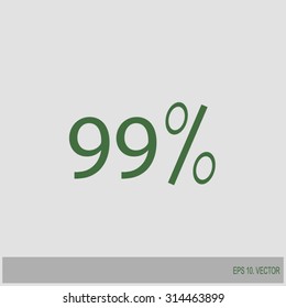 99 percent