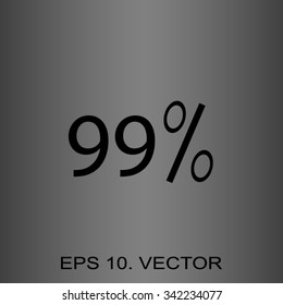 99 percent