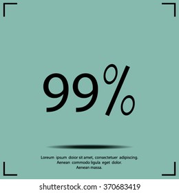 99 percent