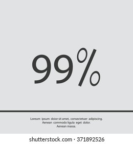 99 percent