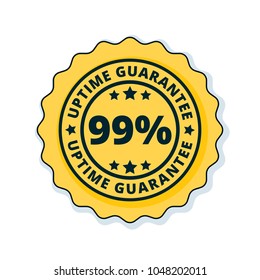99% Uptime Guarantee illustration