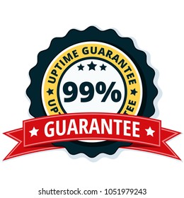 99% Uptime Guarantee illustration