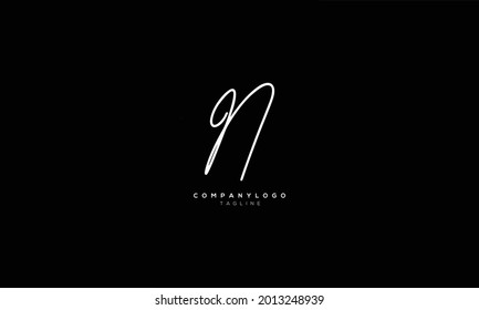 9N N9 9 AND N Abstract initial monogram letter alphabet logo design