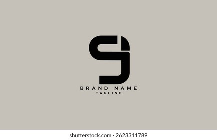 9S, S9, Abstract initial monogram letter alphabet logo design