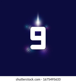 9th Year Anniversary Celebration Design.