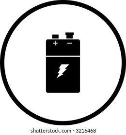 9v Battery Symbol