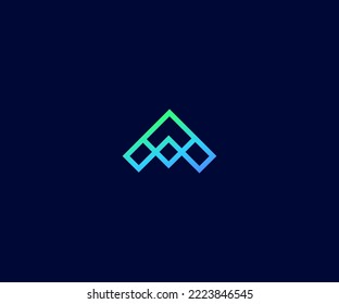 A, AA Letter Logo Vector Template Abstract Monogram Symbol . Usable for Business sport, technology, fashion, digital And future creative logo