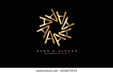 A, A Abstract Letter Logo Monogram