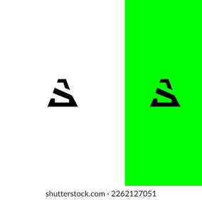 A, AS, SA Letter Logo Vector Template Abstract Monogram Symbol 
