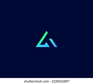 A, AT, TA, LT, TL Letter Logo Vector Template Abstract Monogram Symbol . Usable for Business sport, technology, fashion, digital And future creative logo