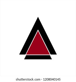 A, AV, AA, AD, DA initials company logo 