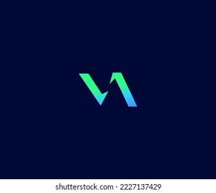 A, AV, VA Letter Logo Vector Template Abstract Monogram Symbol . Usable for Business sport, technology, fashion, digital And future creative logo