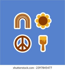 "A Blue Background with a Bunch of Different Symbols" is perfect for adding a touch of creativity and diversity to various designs, such as presentations, websites, and marketing materials.