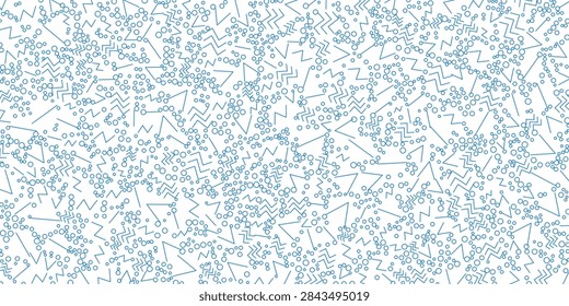 ['A detailed, intricate pattern of intersecting lines in light blue and grey tones, creating a dense map-like structure.']