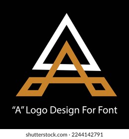 -A- Logo Design For Font