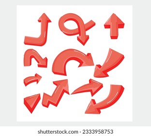 **A projectile consisting of a shaft, a point and a tail with stabilizing fins that is shot from a bow. · A sign or symbol used to indicate a direction**