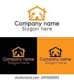 "A sophisticated restaurant logo featuring elegant typography and a stylized utensil, reflecting luxury and culinary excellence. Perfect for upscale dining establishments seeking a refined identity."