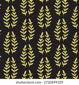 "Un impresionante patrón floral sin fisuras con Elementos botánicos dibujados a mano y flores vibrantes. Perfecto para textiles, Fondos de pantalla y envases elegantes, este diseño de alta calidad aporta una estética fresca, orgánica y atemporal a cualquier proyecto creativo".
