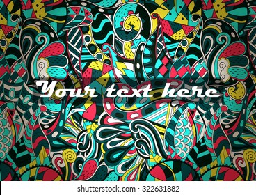 A1, A2, A3, A4 paper proportions. Tracery seamless calming pattern. Mehendi design. Neat even colorful harmonious doodle texture. Indifferent discreet.Ambitious bracing usable doodling mehndi. Vector.