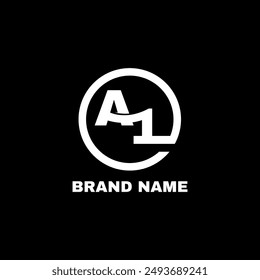 A1 circle logo for company