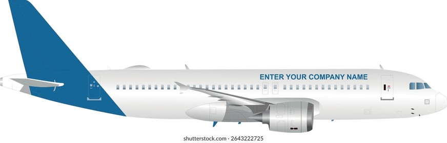 A320 Aeroplane Design with Vector File 