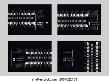 A4 abstract color paper art illustration set. Vector design cover layout for banners presentations flyers posters and other