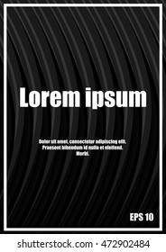 A4 background of vertical stripes for posters