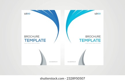 plantilla de diseño de portada de folletos a4, vector de portada de perfil de empresa corporativa, diseño de plantilla de portada de folletos