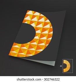 A4 Business Blank. Ilustración de vectores abstractos. Se Puede Utilizar Para Publicidad, Marketing, Presentación.
